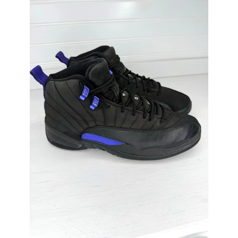 Nike Air Jordan 12 Retro Dark Concord CT8013-005 Men’s Size 8.5 Black Purple